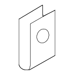 N90698801 - Body: Glove Box Assembly U-Nut for Porsche: Cayenne, Macan, Panamera, Taycan Image