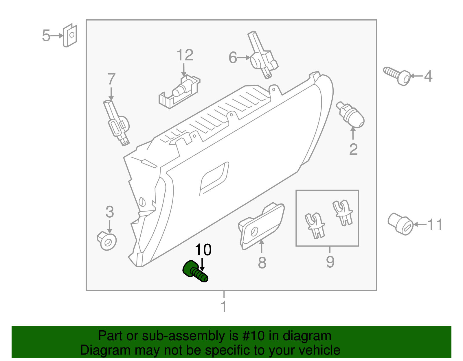 Handle Screw - Porsche (N-106-402-01)