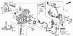 15150P8AA00 - Engine: JOINT ASSY., OIL PIPE for Honda Image