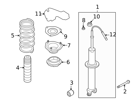 Shocks & Components for 2011 Nissan GT-R #0