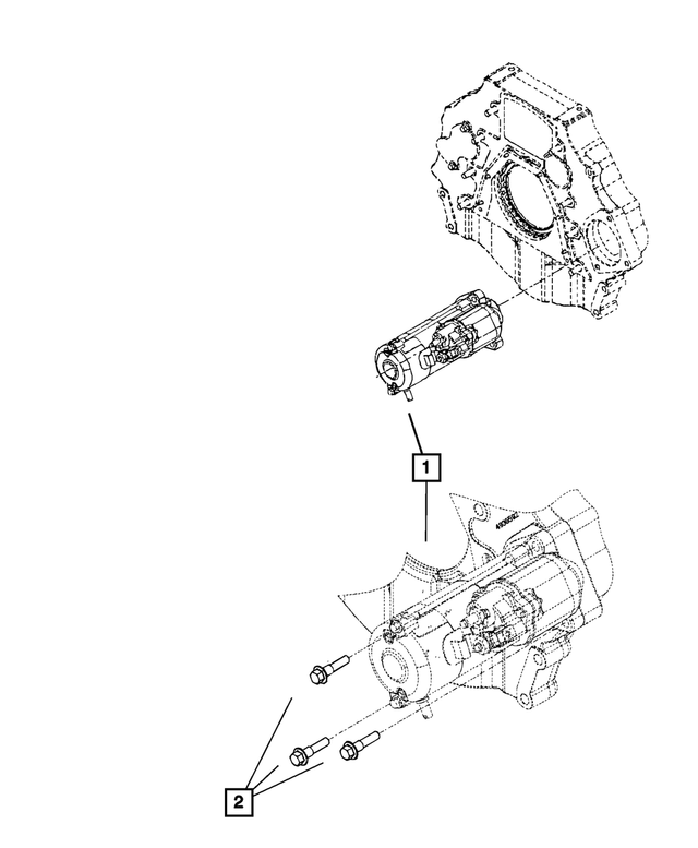 « 4429621 – Electrical : Tête Hexagonale Boulon pour Mopar Image »