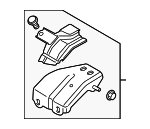 289602M100 - : Support for Kia: Rio Image