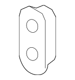 97166D3000 - HVAC: Evaporator Core Gasket for Hyundai: Tucson, Veloster, Veloster N Image