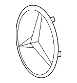 1678172000 - Accessories: Grille Emblem for Mercedes-Benz Image