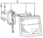 MB527802 - Electrical: Tail Lamp Assembly for Dodge: Colt Image