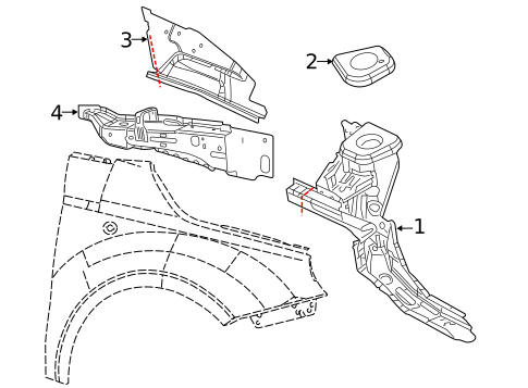 Rails & Components for 2019 Fiat 500 #0