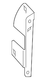 76034EZ10B - Body: Hinge Cover for Nissan: TITAN, TITAN XD Image