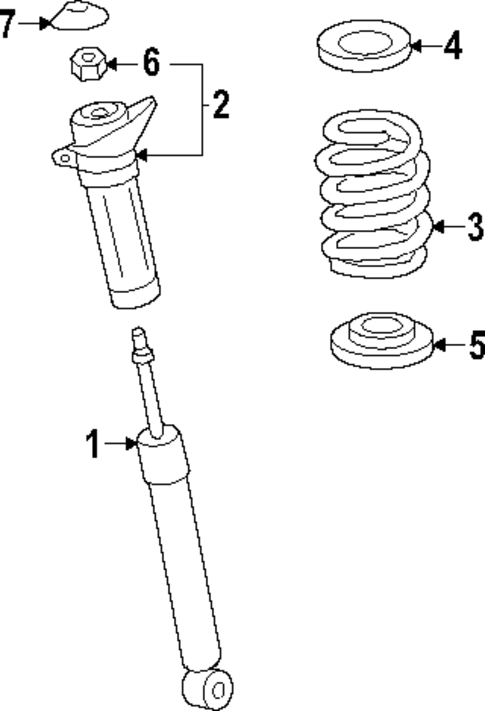 Shocks & Components for 2025 Lexus NX350h #1