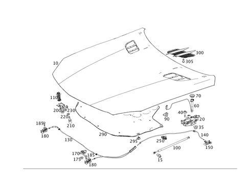Engine Hood for 2013 Mercedes-Benz SL63 AMG #0