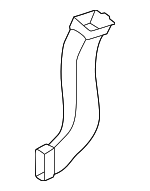 31366415 - Body: Front Duct for Volvo: XC60 Image