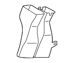 31369395 - Body: Air Distributor for Volvo: XC60, XC90 Image