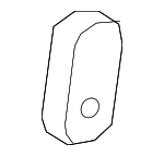 28780C1300 - Exhaust: Rear Hanger Insulator for Kia: Forte, Optima, Sportage Image