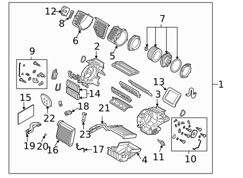Condenser, Compressor & Lines for 2006 Mazda 5 #2