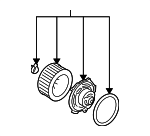 BP4K61B10 - HVAC: Blower Motor for Mazda Image