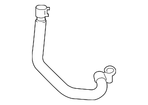 PSH565 - Steering: Motorcraft™ Power Steering Reservoir Hose for Ford Image