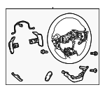 4510050410C2 - : Steering Wheel for Lexus: LS500, LS500h Image