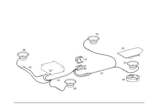 Radio Set, Radio Accessories, Antenna for 1989 Mercedes-Benz 300CE #1