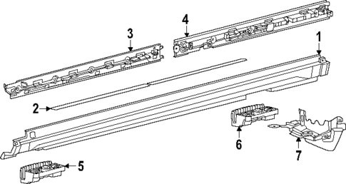 Exterior Trim - Pillars for 2024 Porsche Macan #0