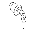 K85993S500 - : Lock Cylinder for Nissan: Frontier Image