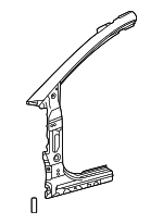 6101042030 - : Hinge Pillar for Subaru Image