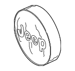 5FF47TX7 - : Spare Cover for Jeep: Wrangler Image