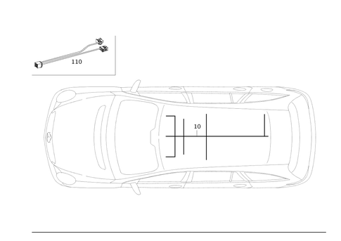 Cable Harness for Roof for 2008 Mercedes-Benz R320 #0