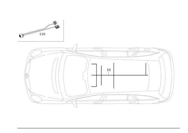 2514402437 - Electrical Equipment and Instruments: Wiring Harness for Mercedes-Benz: R320, R350, R500 Image image
