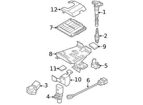 Powertrain Control for 2010 Volkswagen Jetta #0