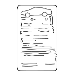 4190831 - Body: Info Label for Saab: 9-3, 9-5 Image