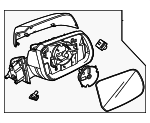 N1WZ17682XU - Body: Mirror Assembly for Ford Image image