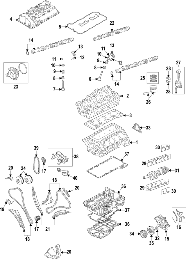 11415A5A755 - Engine: Engine Timing Sprocket for BMW Image
