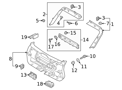 Interior Trim for 2019 Volvo XC40 #0