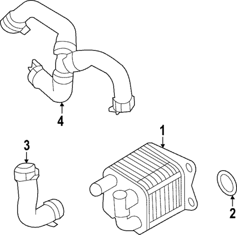 Trans Oil Cooler for 2025 Volvo XC60 #0