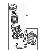 31359138 - Engine: Oil Filter Housing for Volvo Image