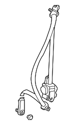 73220AA080B0 - : Belt &amp; Retractor for Toyota: Solara Image