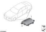 65125A45EB1 - Audio, Navigation, Electronic Systems: Vehicle Sound Generator for BMW Image