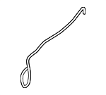 11657588773 - Engine: Vacuum Hose for BMW: 135i, 135is, 335i, 335i xDrive, 335is, 535i, 535i GT, 535i GT xDrive, 535i xDrive, 640i, 640i Gran Coupe, 640i xDrive, 640i xDrive Gran Coupe, 740i, 740Li, 740Li xDrive, ActiveHybrid 5, X3, X4, X5, X6 Image