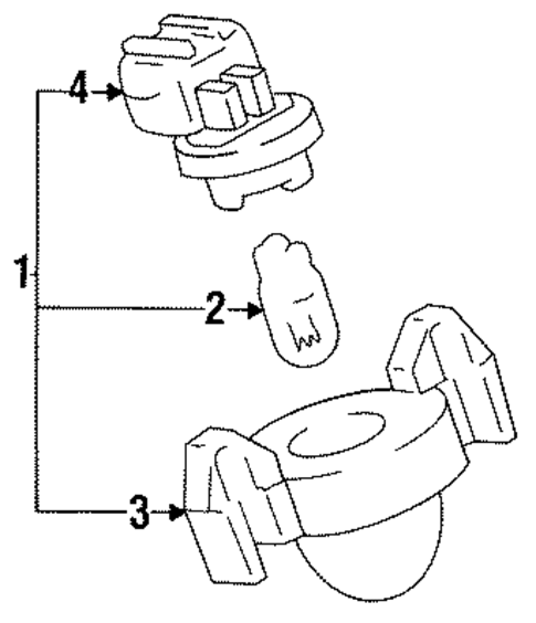 License Lamps for 1992 Toyota Pickup #0