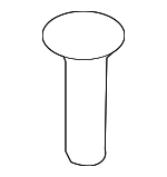 W709726S424 - Body: Striker Plate Screw for Ford: Taurus X Image