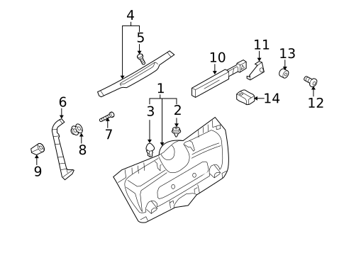 Interior Trim for 2007 Mini Cooper #0