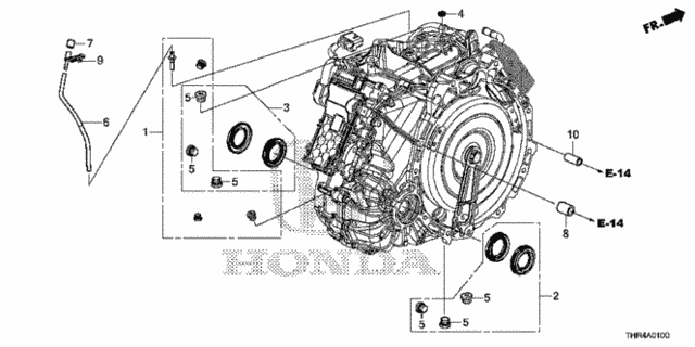 AT Oil Seal (9AT) for 2019 Honda Odyssey #0