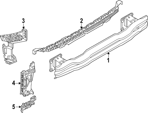 Bumper & Components - Rear for 2025 Volkswagen ID. Buzz #0