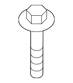 11547421 - Electrical: Headlamp Assembly Bolt for Buick: Enclave, Encore GX, Envision, Envista, Regal Sportback, Regal TourX | Cadillac: ATS, CT4, CT5, CT6, CTS, Escalade, Escalade ESV, ESCALADE IQ, LYRIQ, OPTIQ, XT4, XT5, XT6 | Chevrolet: Blazer, Blazer EV, Bolt EUV, Bolt EV, Camaro, Colorado, Corvette, Cruze, Equinox, Equinox EV, Malibu, Silverado 1500, Silverado 1500 LTD, Silverado 2500 HD, Silverado 3500 HD, Silverado EV, Suburban, Tahoe, Trailblazer, Traverse, Traverse Limited, Trax | GMC: Acadia, Canyon, Hummer EV Pickup, Hummer EV SUV, Sierra 1500, Sierra 1500 Limited, Sierra 2500 HD, Sierra 3500 HD, Sierra EV, Terrain, Yukon, Yukon XL | Oldsmobile: Intrigue | Pontiac: G6, Grand Am, Grand Prix | Saturn: Aura, Ion, Sky Image