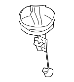 4B0919133 - Fuel System: Sending Unit Seal for Volkswagen: Passat Image