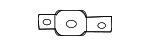 68566792AC - Body: Pull Strap Bracket for Mopar Image