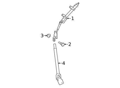 Steering Column Assembly for 2018 Mercedes-Benz Sprinter 3500 #0