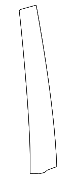 7575553020 - Body: Applique for Lexus: IS200t, IS250, IS300, IS350, IS500 Image