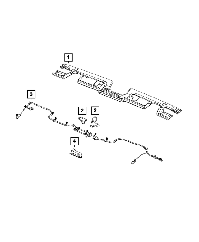 68601965AA - Electrical: Audio Microphone for Mopar Image