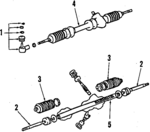 MB241982 - Steering: Outer Tie Rod for Dodge: Colt Image