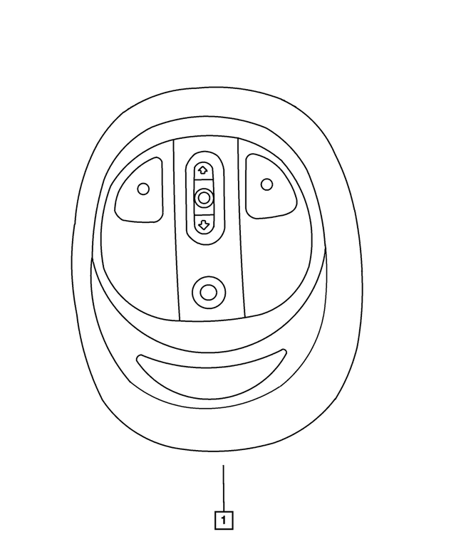WD37XDBAE - : Overhead Console Module for Mopar Image